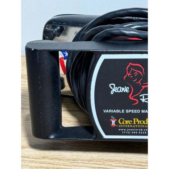 Jeanie Rub‎ 3402-O Variable Speed Massager Body Back Massage Core Products USA - Picture 2 of 9